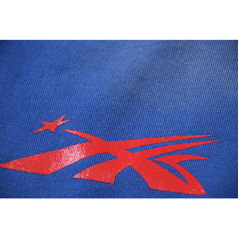 Hellstar Hoodie Wash and Do Old Casual Shorts Summer