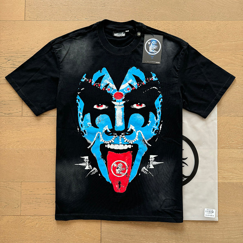 Hellstar T Shirts Washed Aging Process