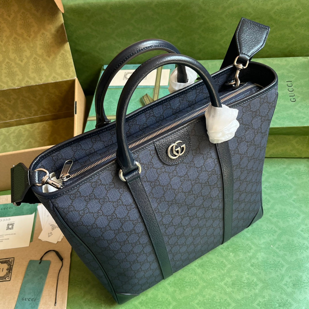 ＧＣＣＩOPHIDIA MEDIUM TOTE BAG BLACK