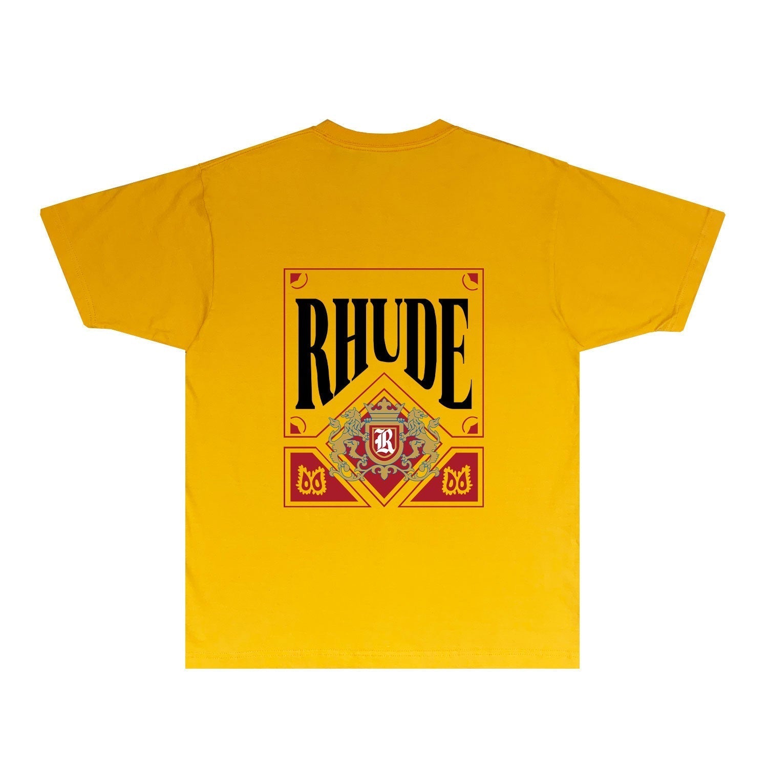 Rhude T Shirts Printed Trendy Pure Cotton