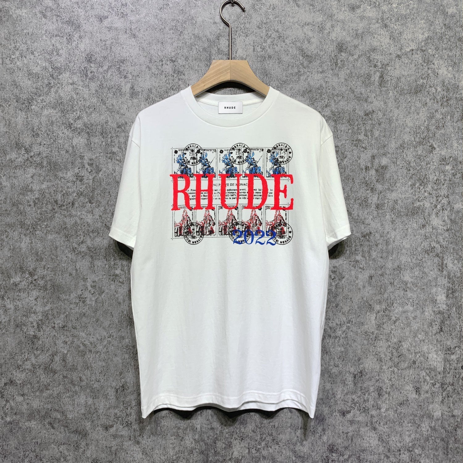 Rhude T Shirts Printed Trendy Pure Cotton
