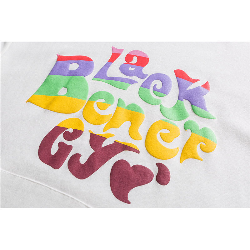 Men's Graphic Hoodies Men's Autumn Loose Letter Print Top Men's