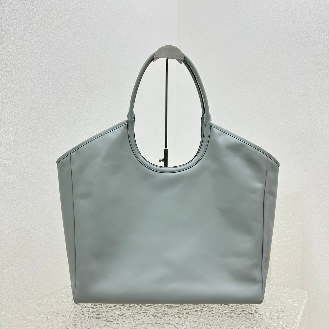 ＭＩ ＭＵ  IVY LEATHER BAG CORNFLOWER