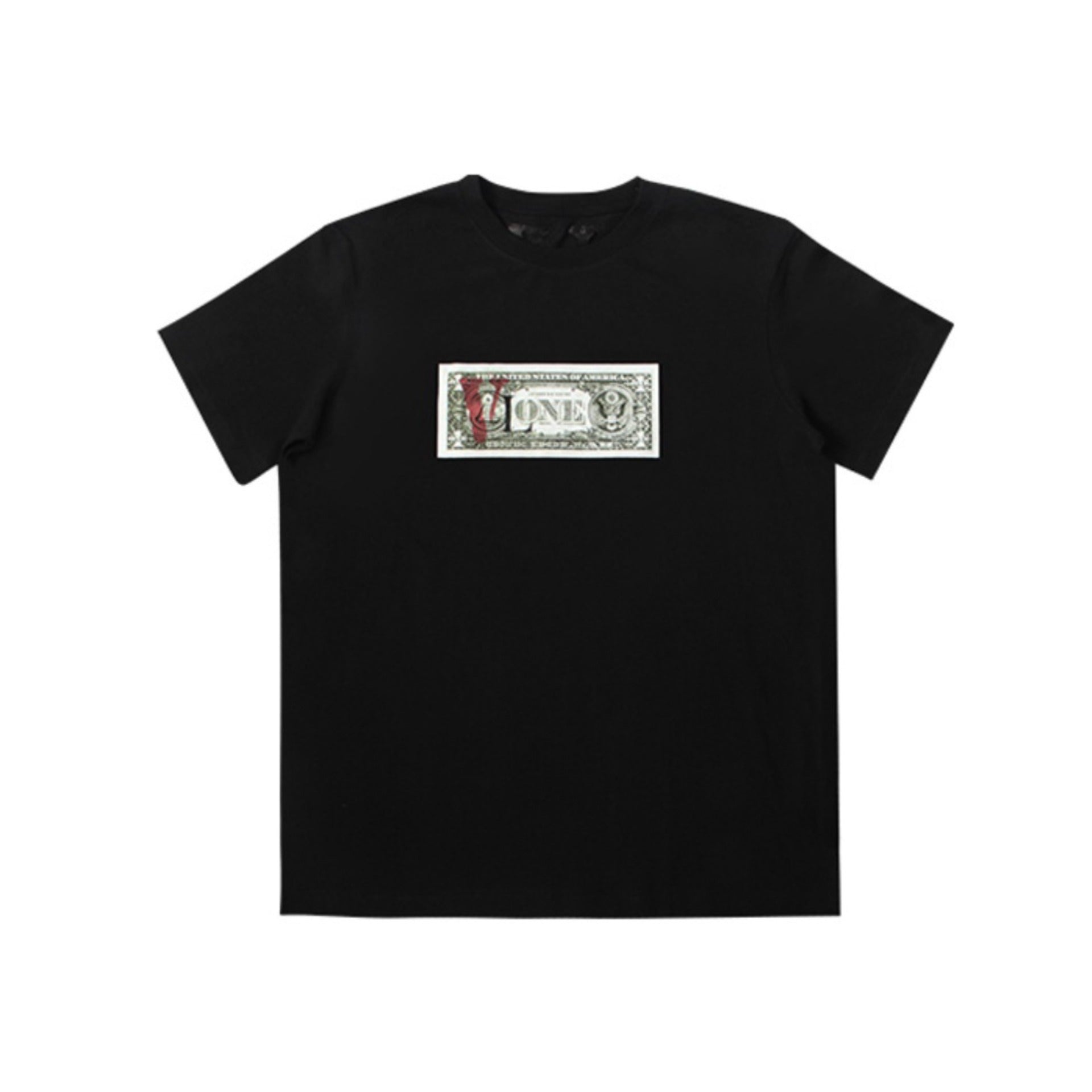 Vlone T Shirt Spring Big V Letter Short Sleeve
