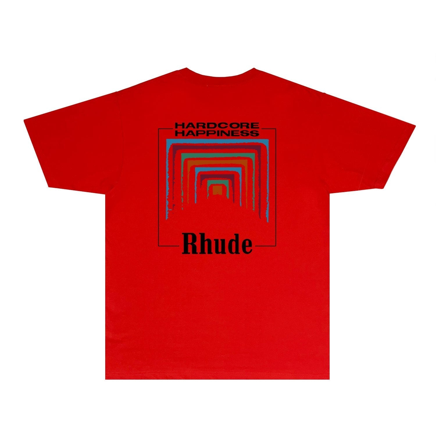 Rhude T Shirts Printed Trendy Pure Cotton