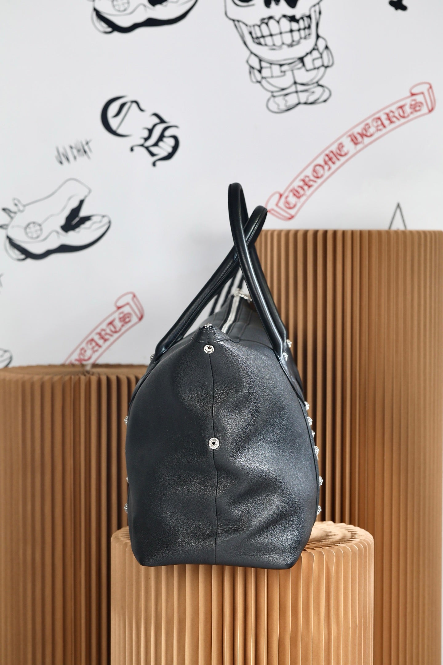 ＣＨＲＭ ＨＲＴＳ MONICA CROSS DUFFLE BAG BLACK