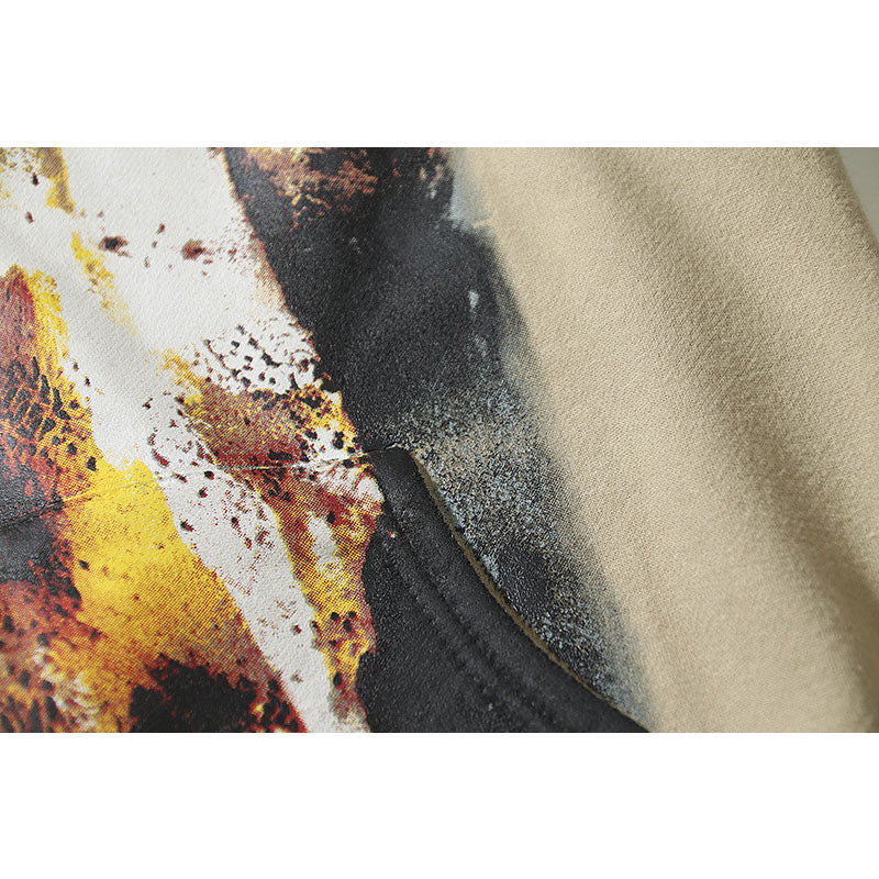 Kanye West Sunday Service Hoodie Autumn And Winter Personalized Printing Plus Velvet Hoodie