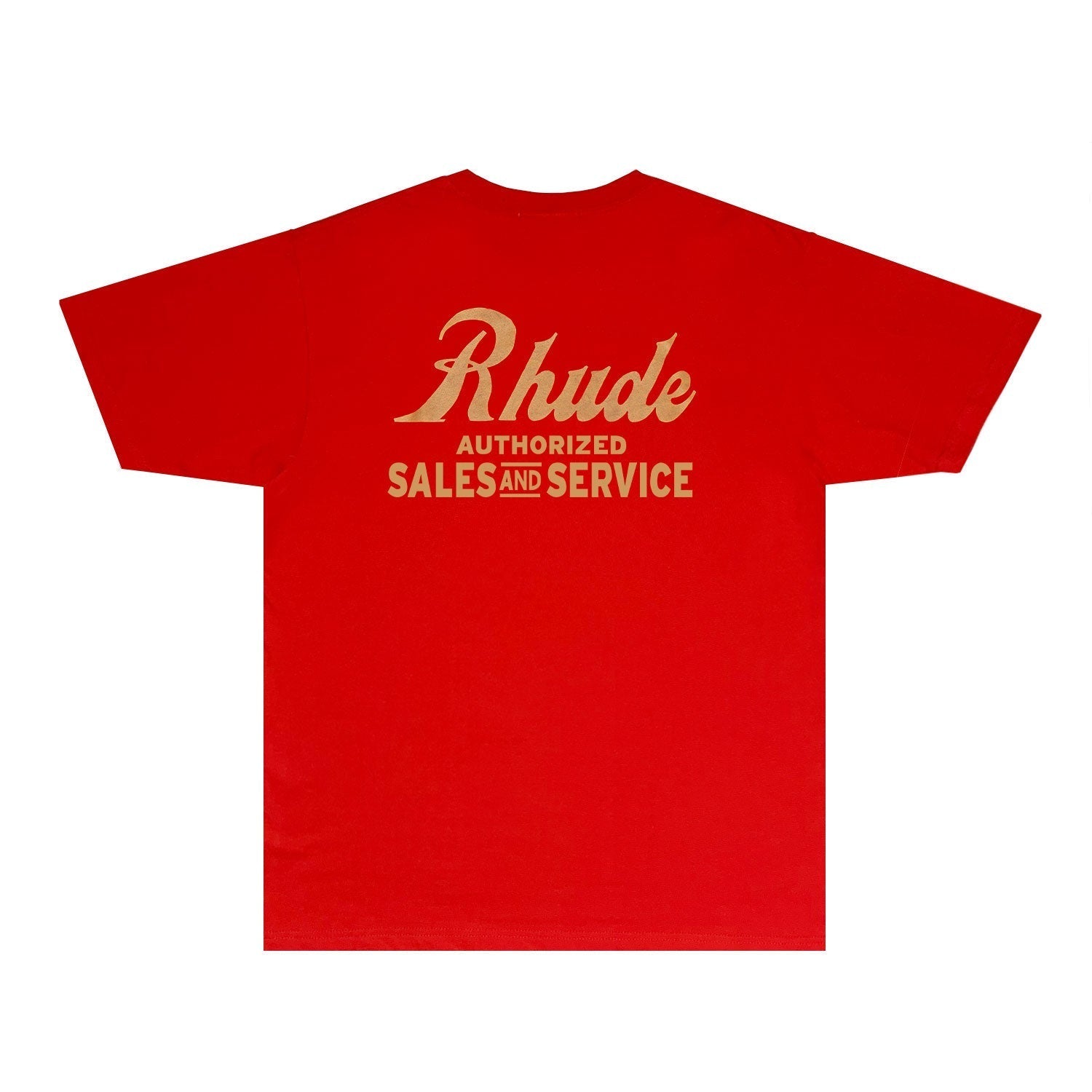 Rhude T Shirts Printed Trendy Pure Cotton