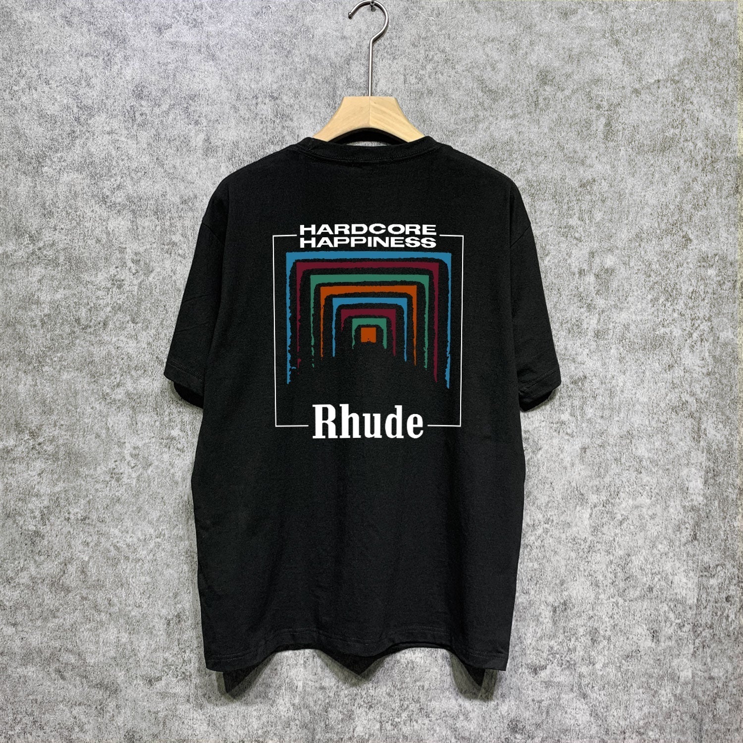 Rhude T Shirts Printed Trendy Pure Cotton