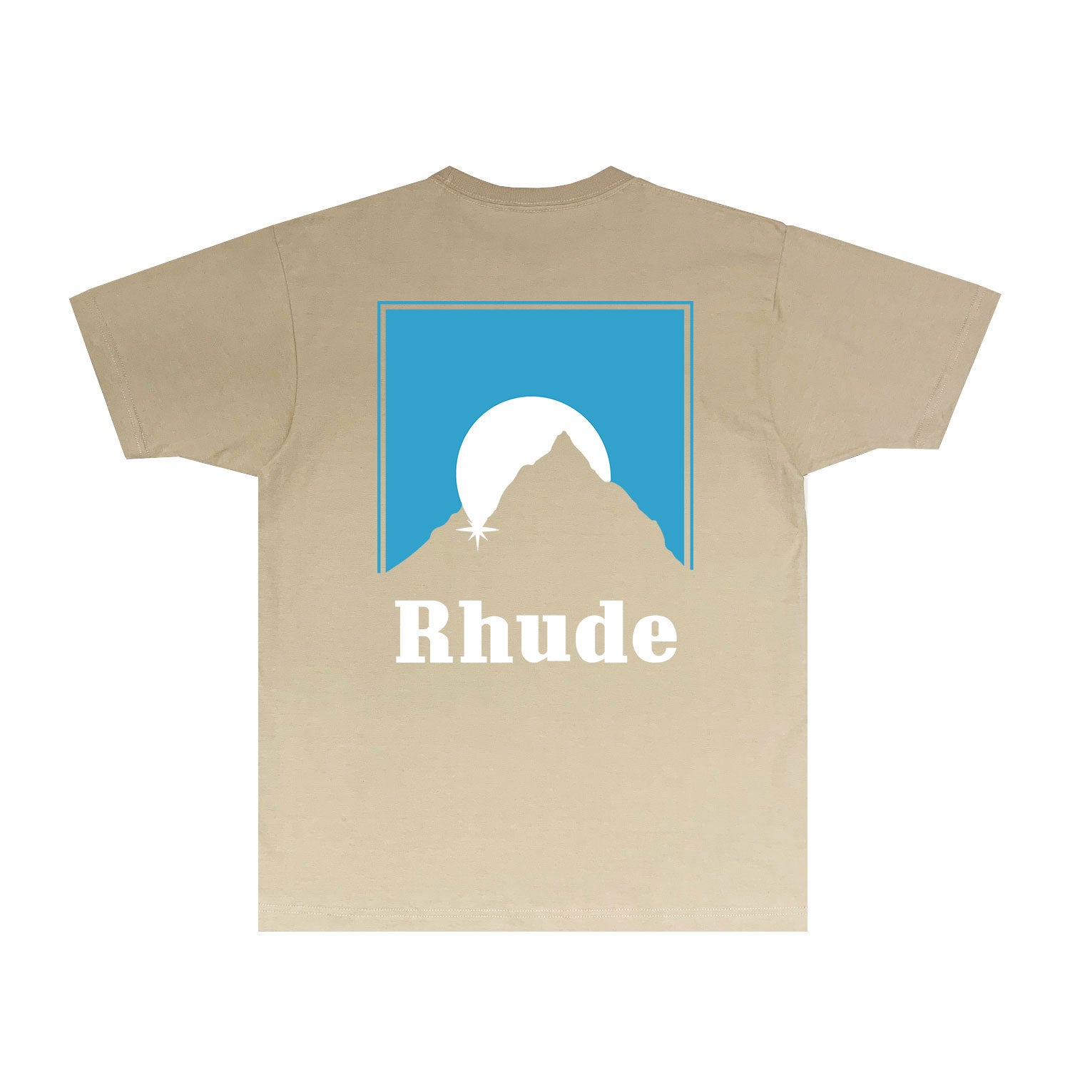 Rhude T Shirts Printed Trendy Pure Cotton
