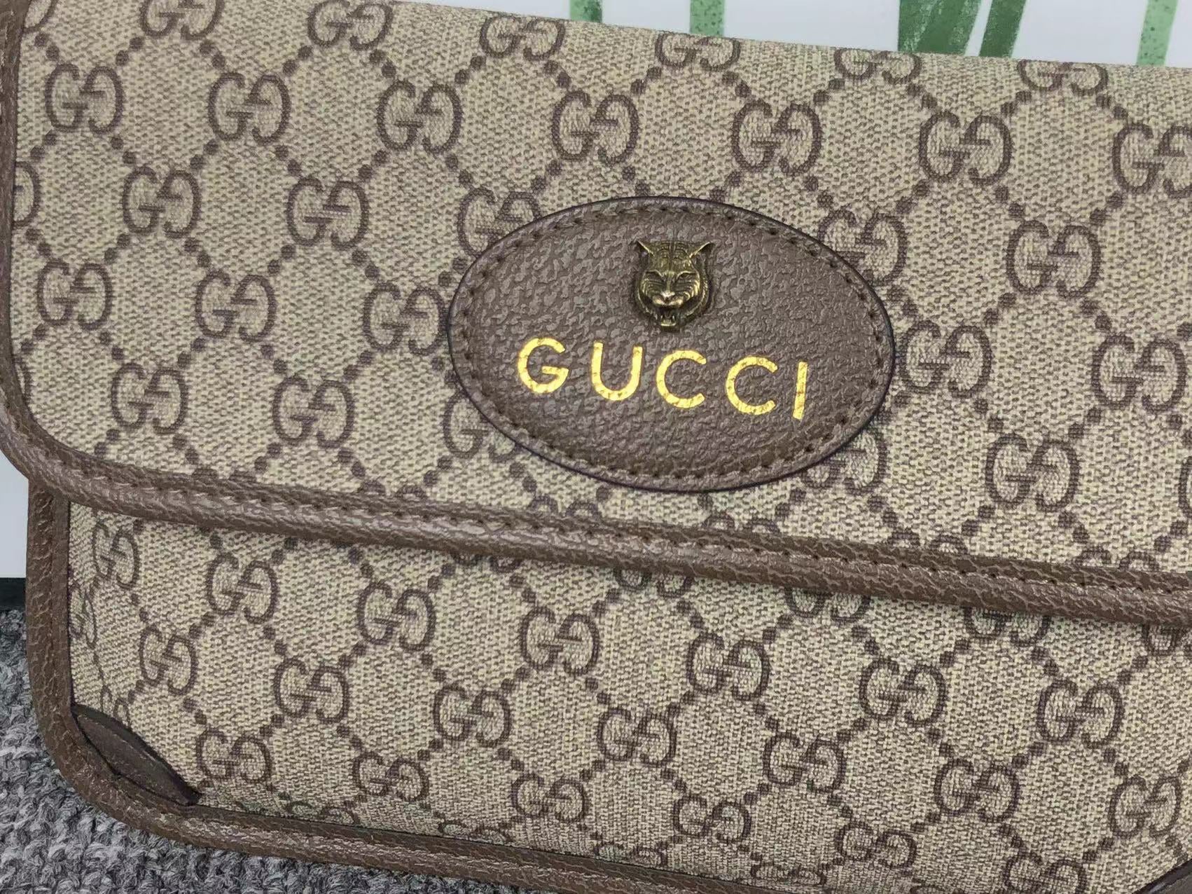 ＧＣＣＩ GG SUPREME NEO VINTAGE THREE LINES CROSS BAG