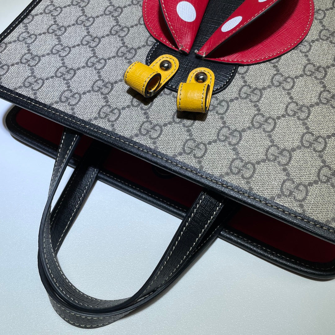 ＧＣＣＩKIDS TOTE BAG GG SUPREME CANVAS