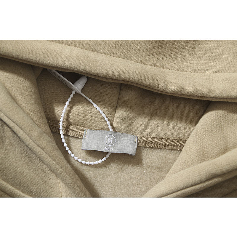 Kanye West Sunday Service Hoodie Autumn And Winter Personalized Printing Plus Velvet Hoodie