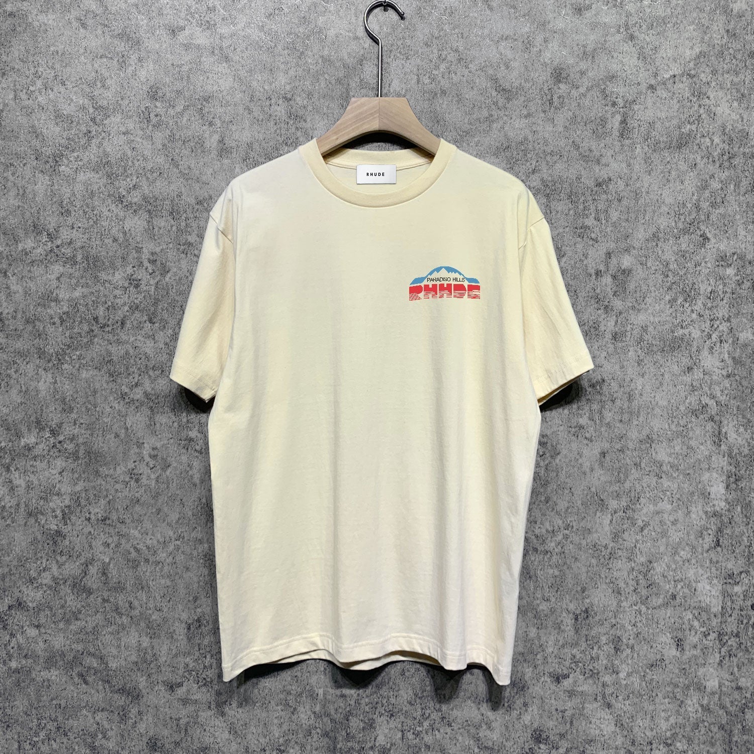 Rhude T Shirts Printed Trendy Pure Cotton