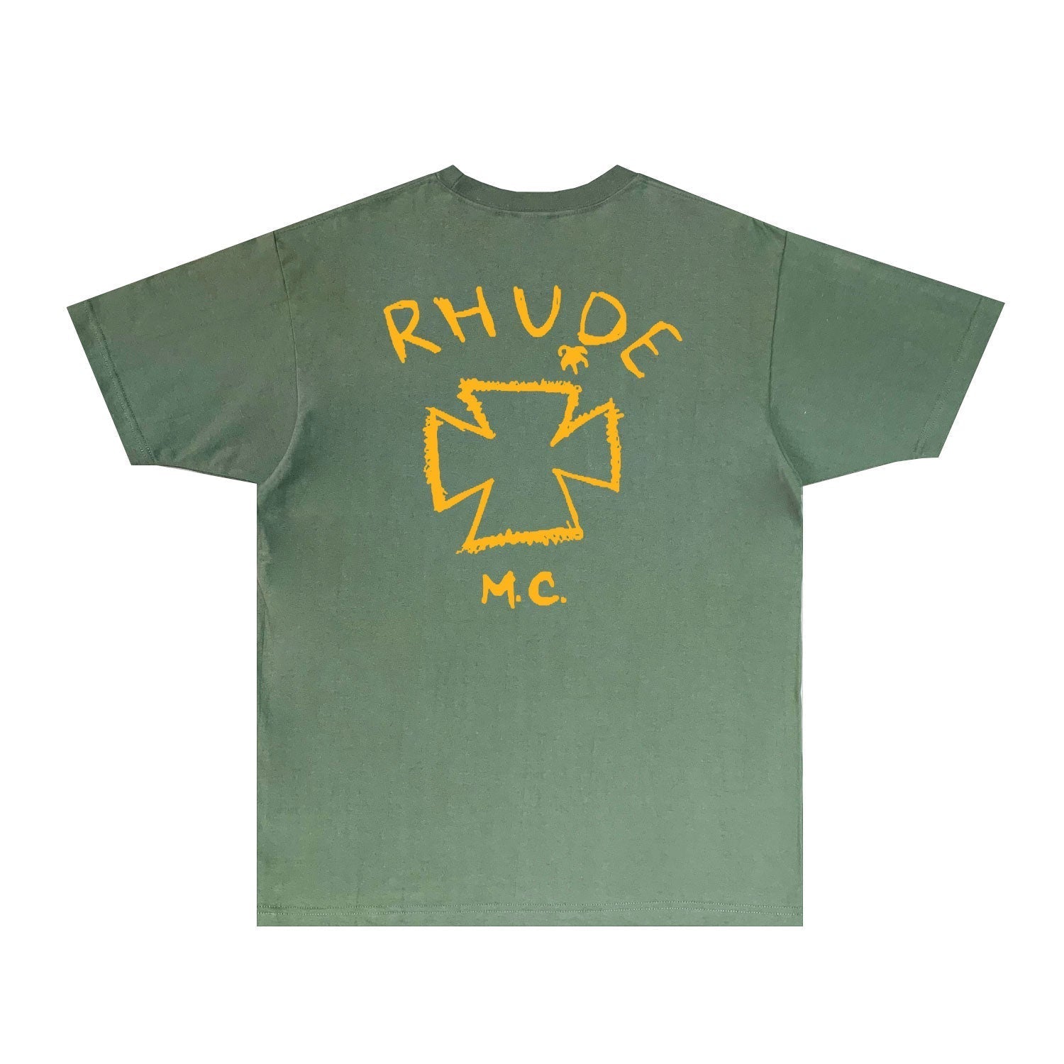 Rhude T Shirts Printed Trendy Pure Cotton