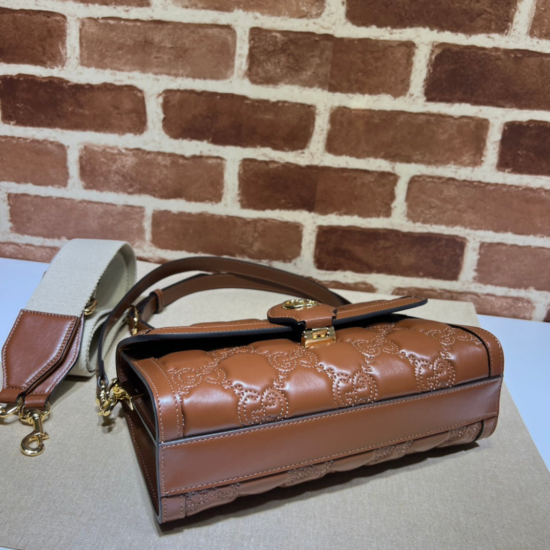 ＧＣＣＩGG MATELASSE BAG BROWN