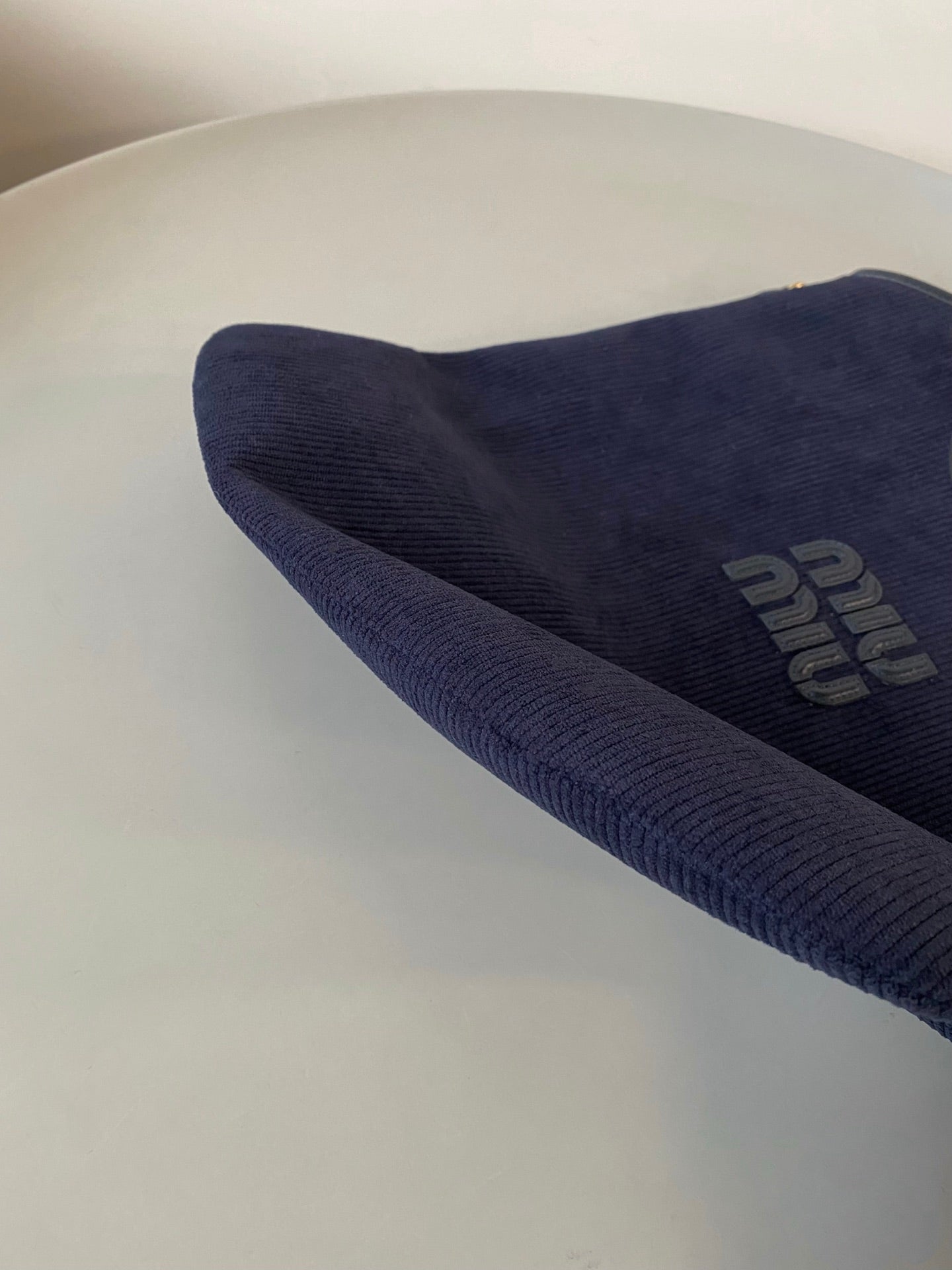 ＭＩ ＭＵ IVY CORDUROY BAG NAVY