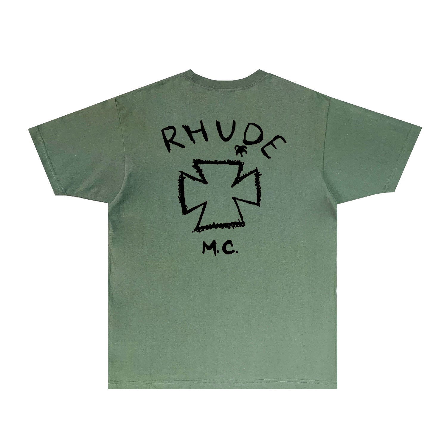 Rhude T Shirts Printed Trendy Pure Cotton