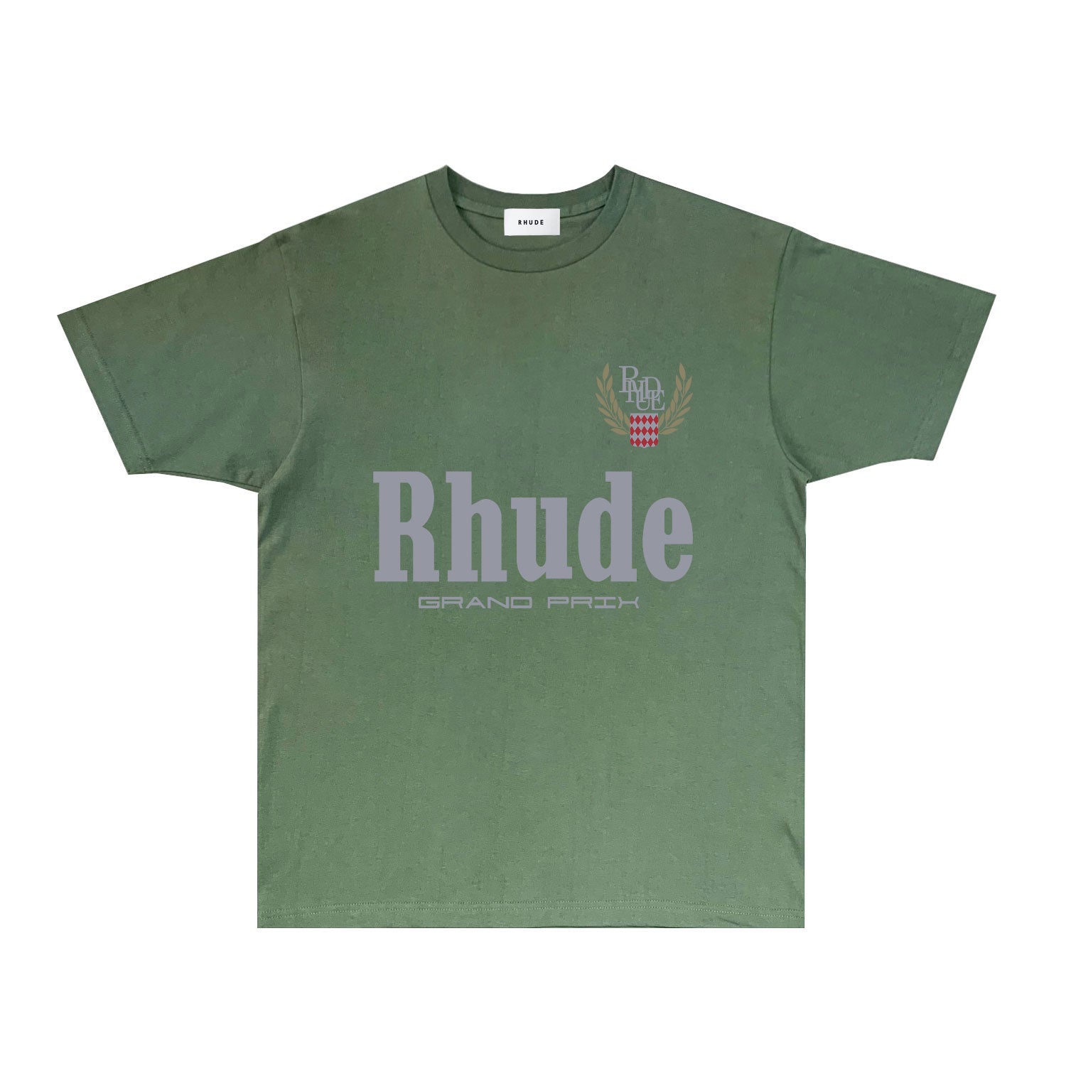 Rhude T Shirts Printed Trendy Pure Cotton