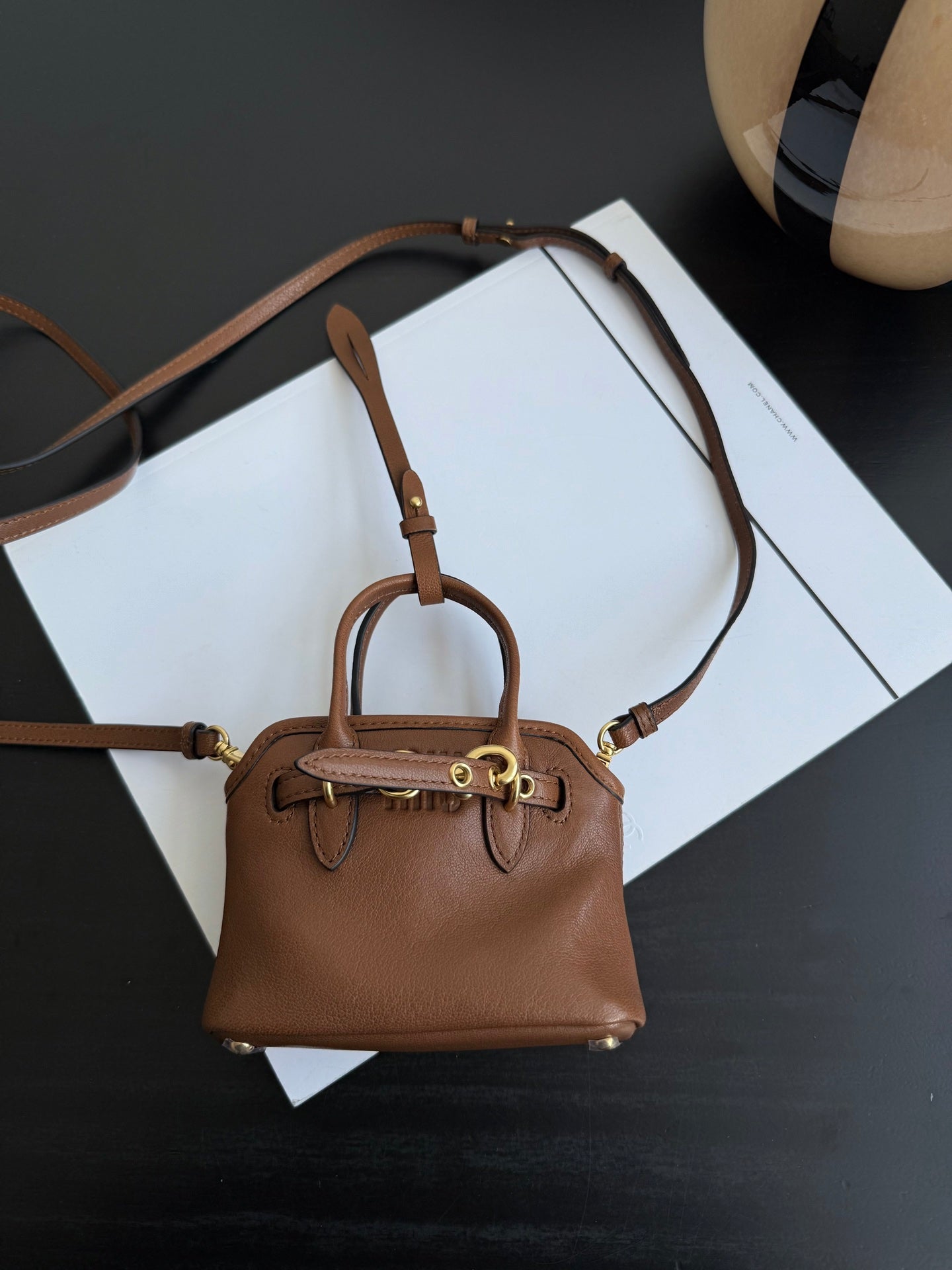 ＭＩ ＭＵ LEATHER TRICK MICRO OAK