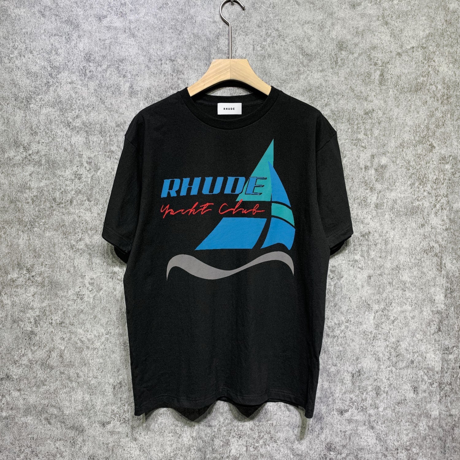 Rhude T Shirts Printed Trendy Pure Cotton