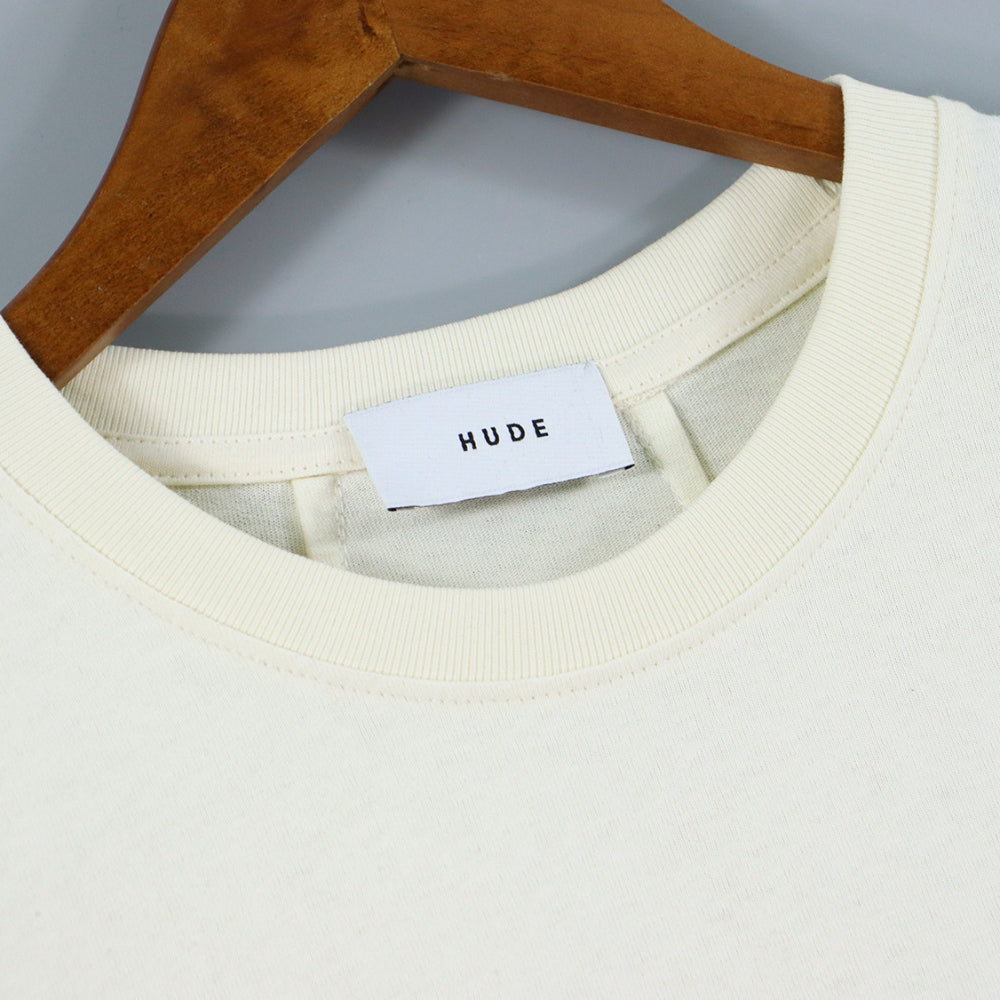 Rhude T Shirt Sunset Coconut Racing Printed Short Sleeve T-Shirt