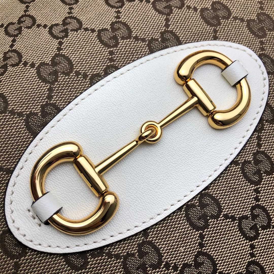 ＧＣＣＩ1955 HORSEBIT CHAIN TOTE GG CANVAS MEDIUM