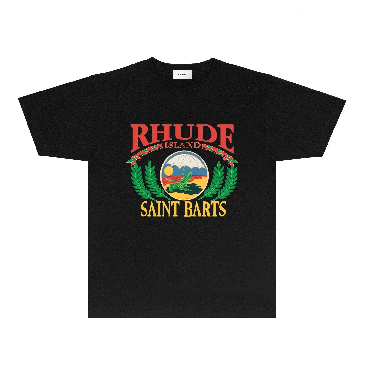 Rhude T Shirts Printed Trendy Pure Cotton