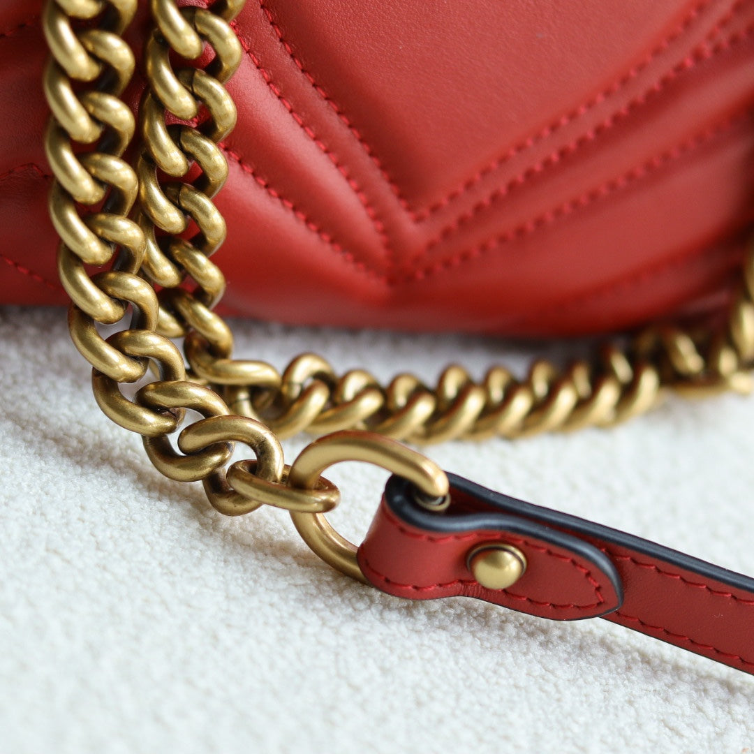 ＧＣＣＩGG MARMONT SMALL SHOULDER BAG RED