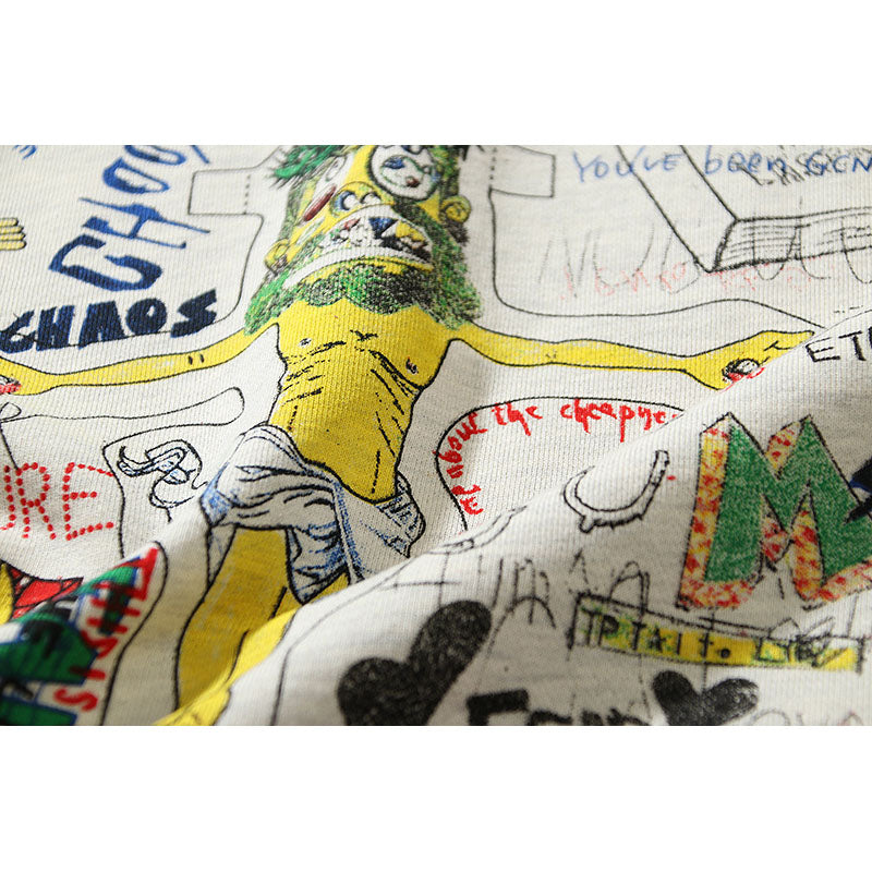 Kanye West Sunday Service Hoodie Graffiti Printing Hoodie Sweater