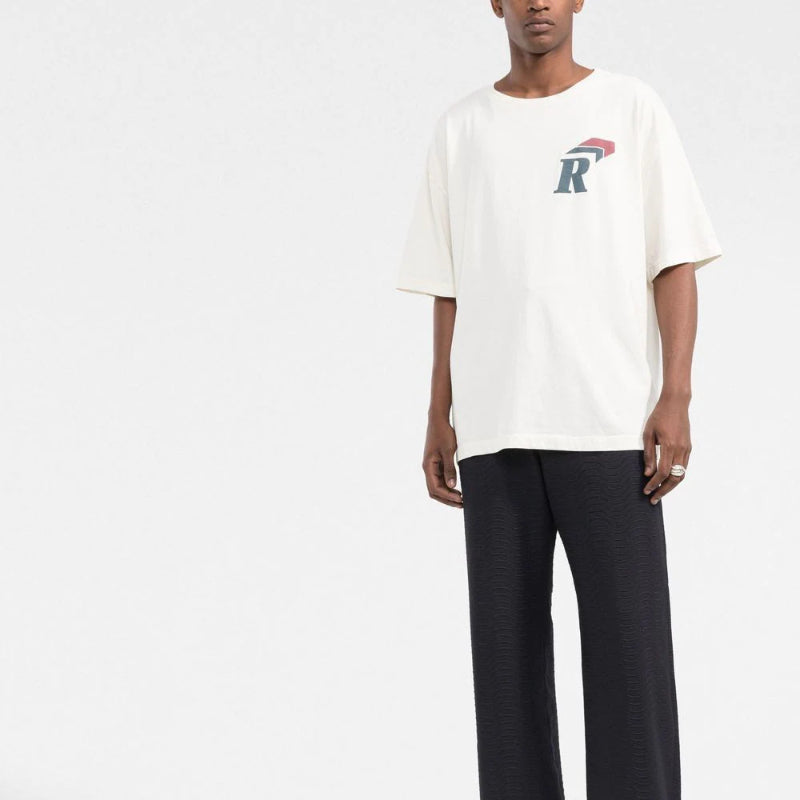 Rhude T Shirt Micro Label Arrow Letter Print Short Sleeve T-Shirt Half Sleeve Shirt