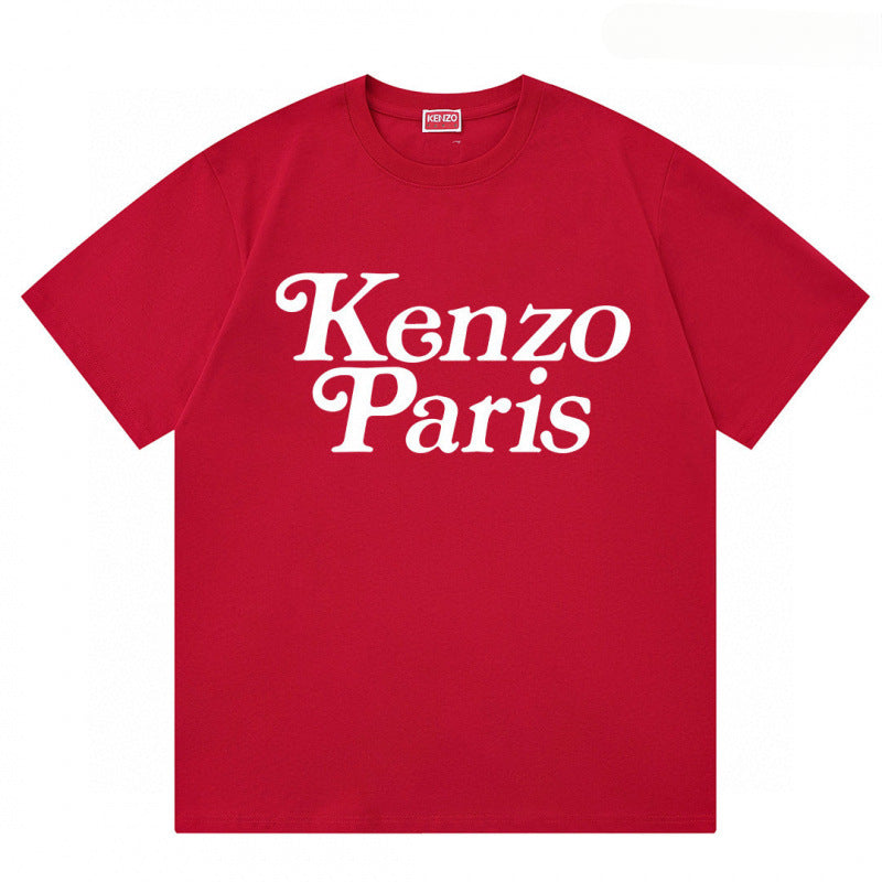 KENZO T Shirt Summer Tiger Head Casual