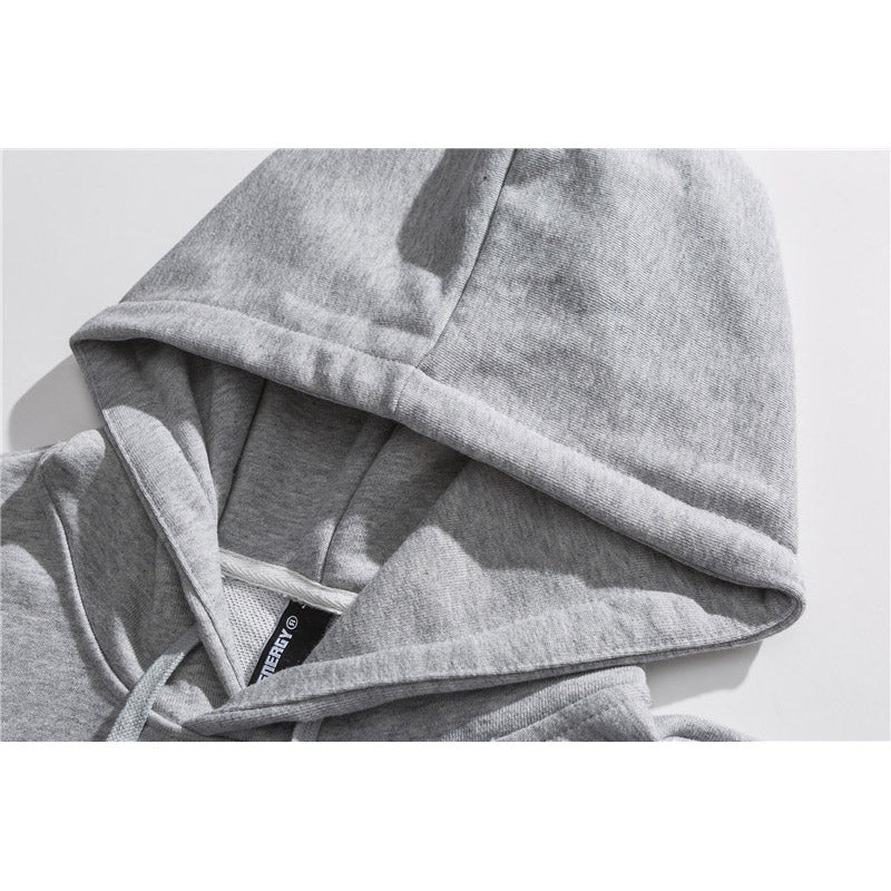 Men's Graphic Hoodies Men's Autumn Floral Sweater Hip Hop Loose Casual