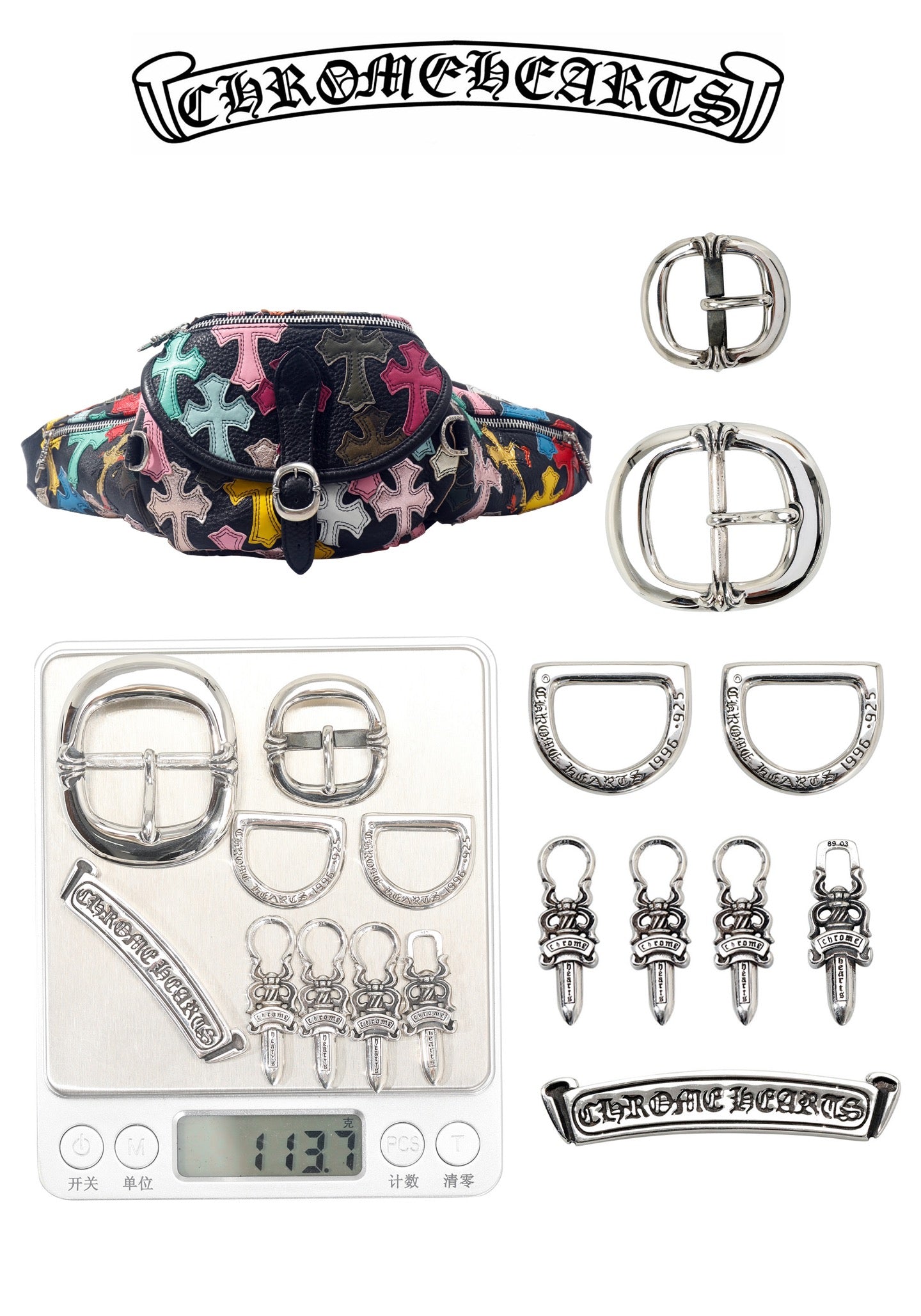 ＣＨＲＭ ＨＲＴＳ MULTICOLOR CROSS PATCH SNAT PACK