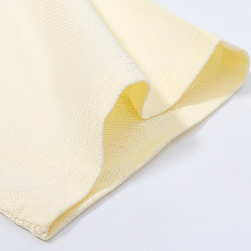 Rhude T Shirt Flag Floral Print Short Sleeve T-Shirt