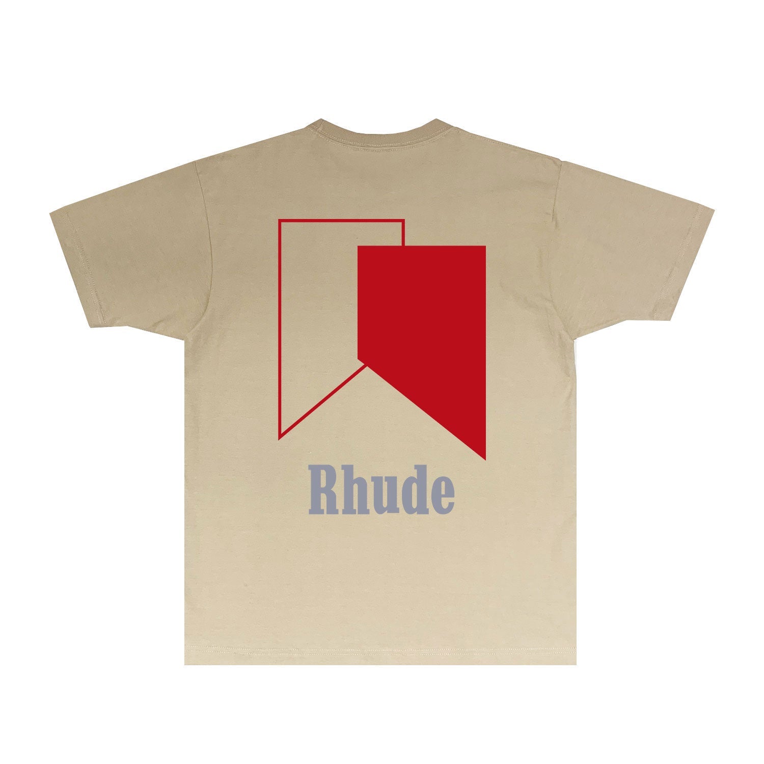 Rhude T Shirts Printed Trendy Pure Cotton