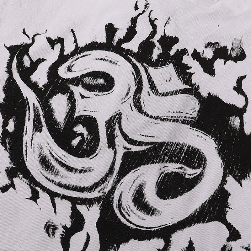 T Shirts Retro abstract print