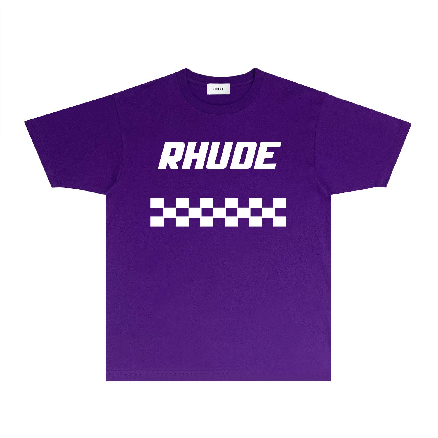 Rhude T Shirts Printed Trendy Pure Cotton