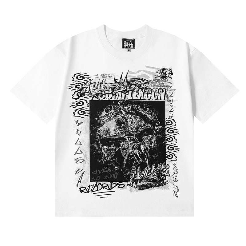 T Shirts Retro abstract print