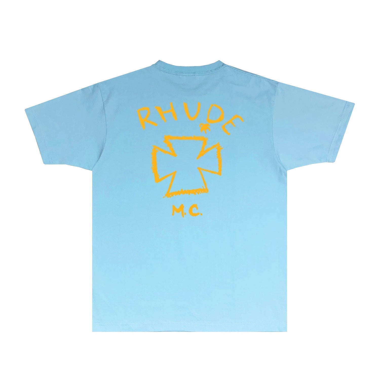 Rhude T Shirts Printed Trendy Pure Cotton