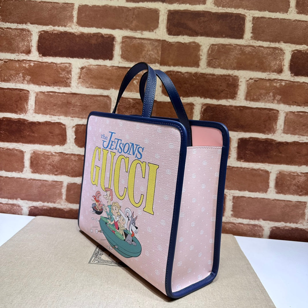 ＧＣＣＩKIDS X J E T S O N S ALL-OVER PRINTED TOTE BAG