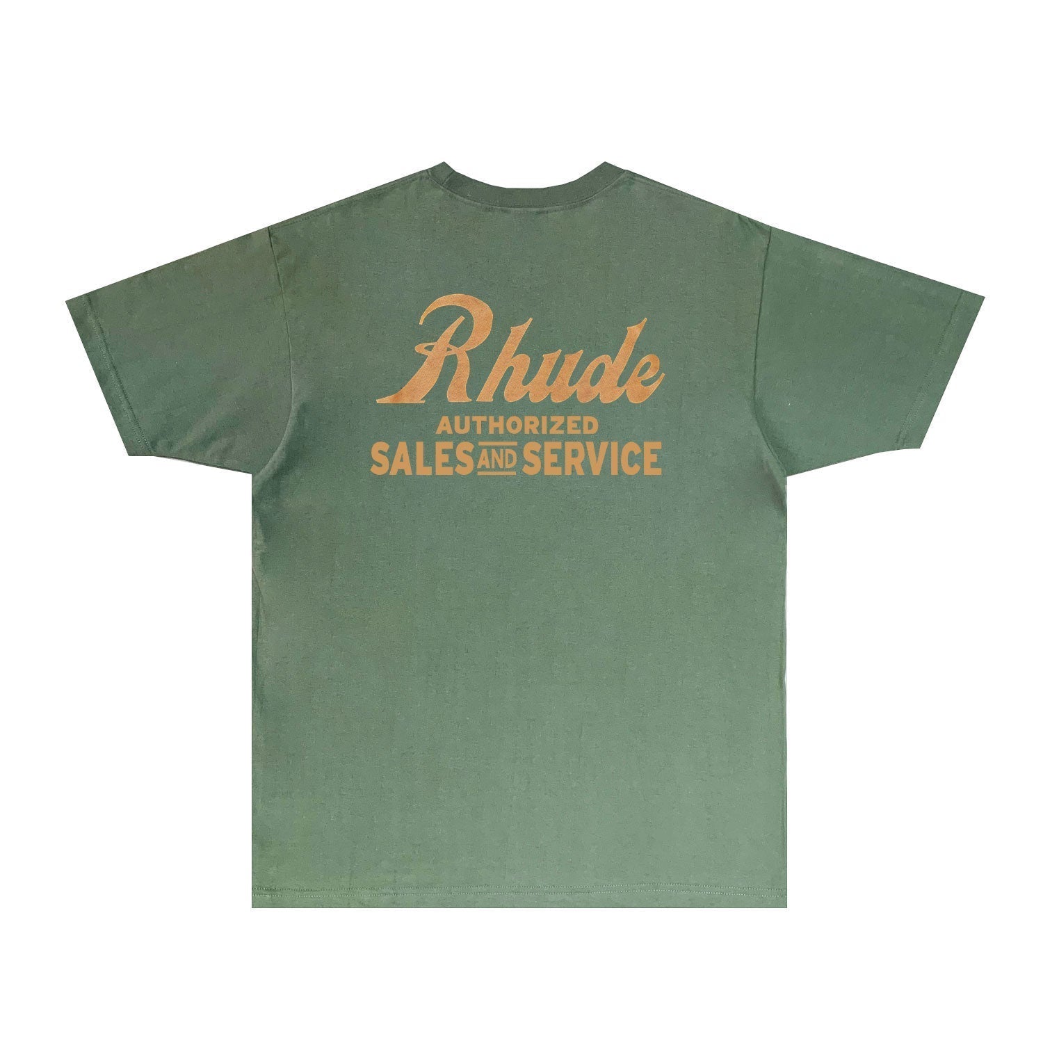 Rhude T Shirts Printed Trendy Pure Cotton