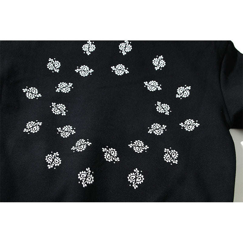Kanye West Sunday Service Hoodie Splash-Ink Fireworks Print Loose Hooded Sweater