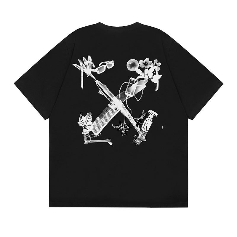 Off White T Shirts Direct Printing Pattern