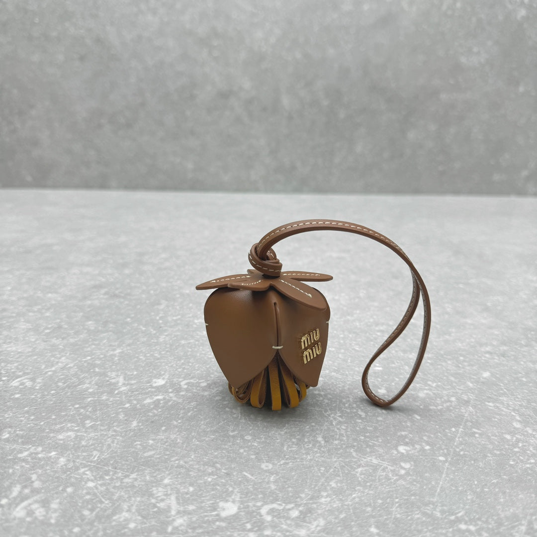 ＭＩ ＭＵ LEATHER TRICK COGNAC/OCHRE