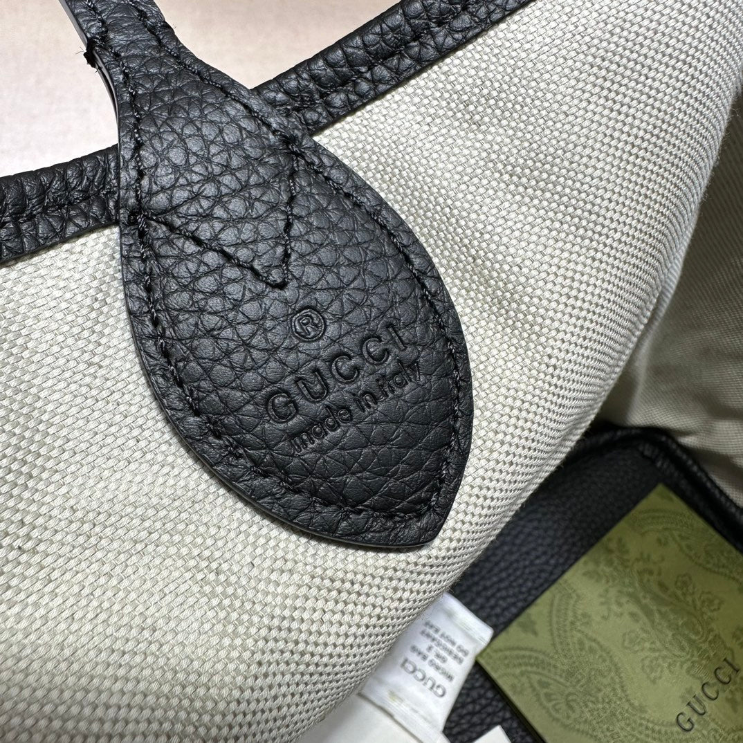 ＧＣＣＩOPHIDIA SMALL TOTE BAG BLACK