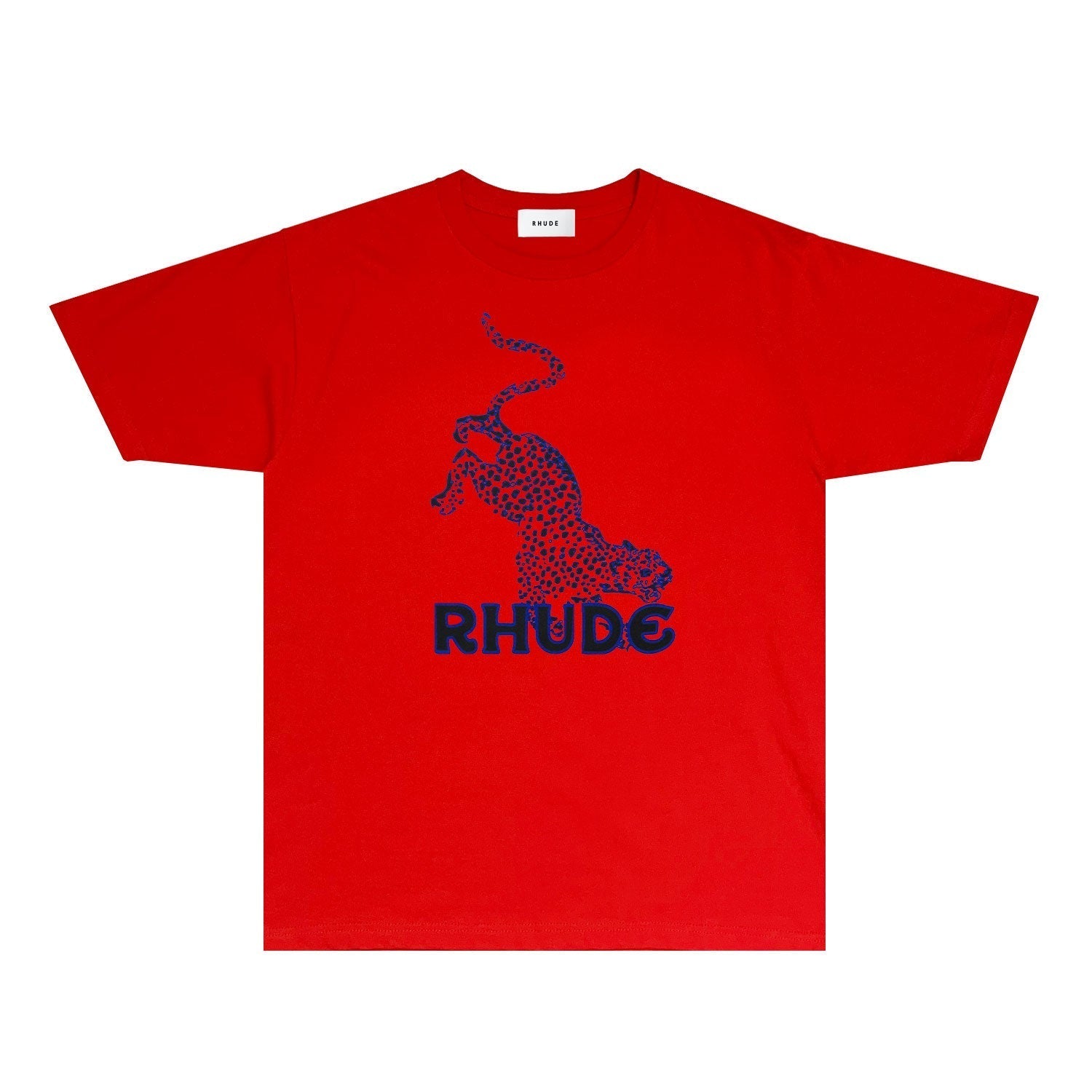 Rhude T Shirts Printed Trendy Pure Cotton