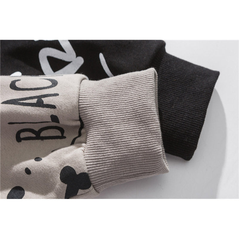 Men's Graphic Hoodies Men's Autumn Casual Hooded Sweater Top