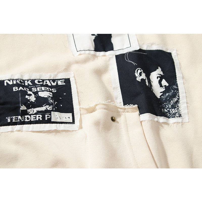 Kanye West Sunday Service Hoodie Autumn And Winter Patch Vintage Masked Hoodie