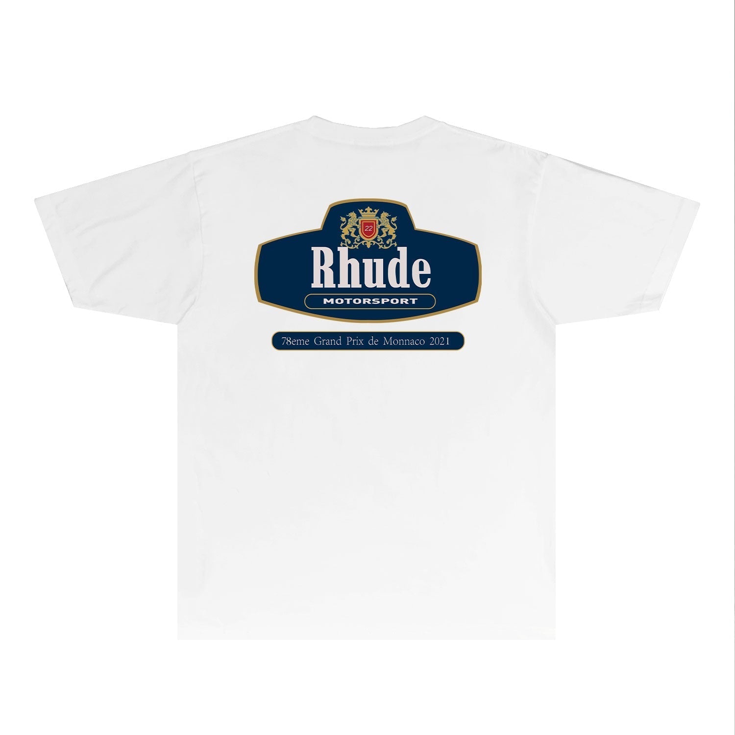 Rhude T Shirts Printed Trendy Pure Cotton